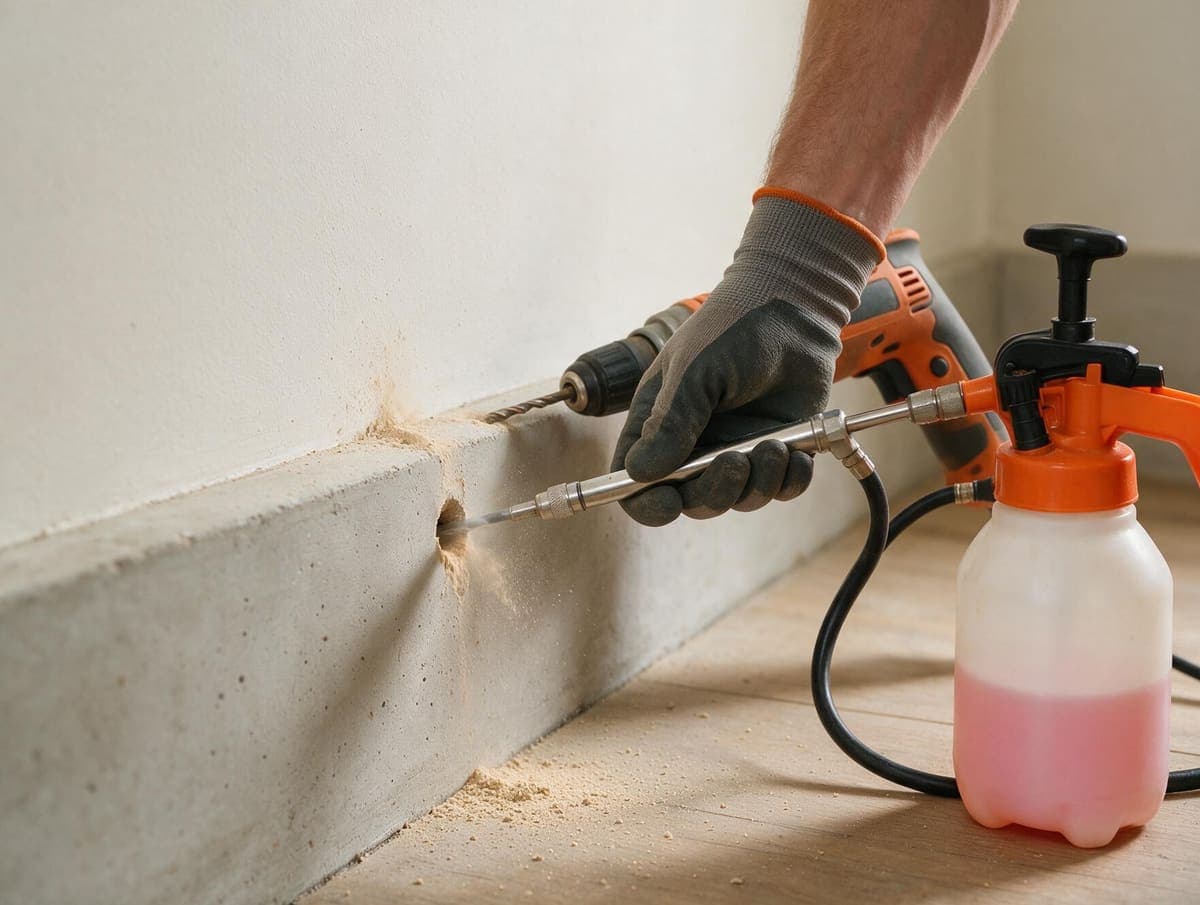 Post-Construction Anti-Termite Treatment