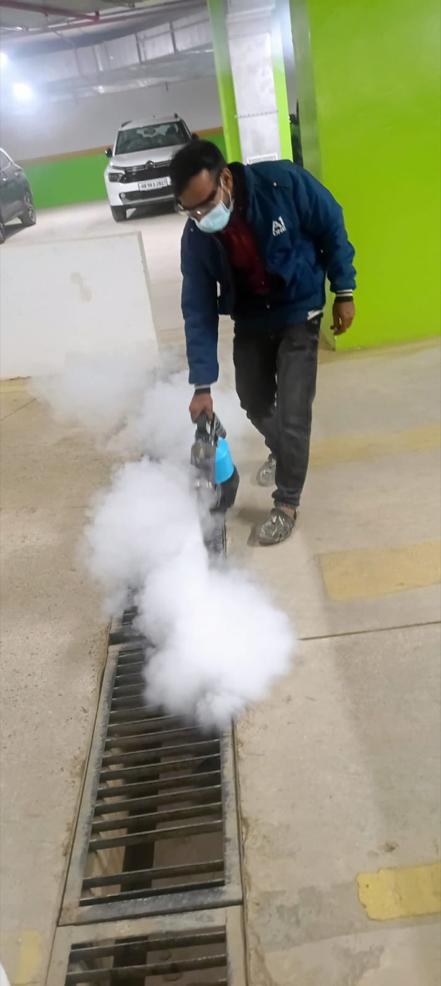 Frontline pest control in action